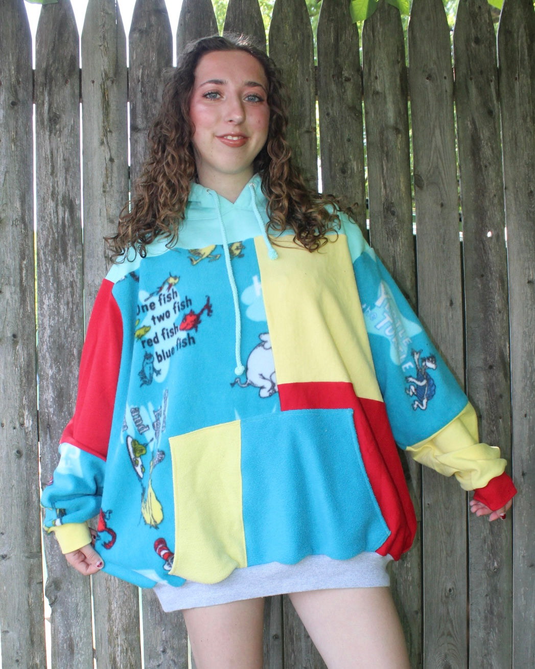 Red Fish Sweatshirt (UP TO 2XL)
